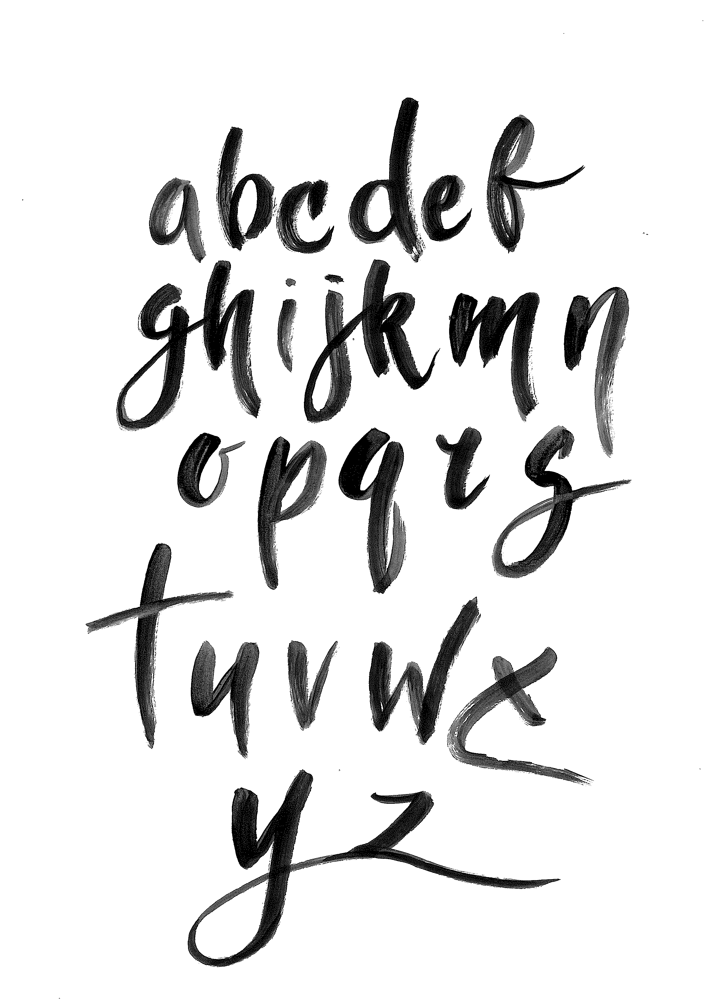 Lettering – Janelle.co.nz